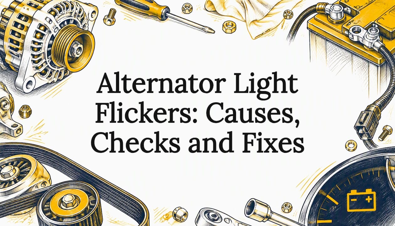 Alternator Light Flickers: Causes, Checks and Fixes